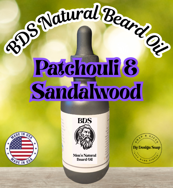 BDS Natural Beard Oil * Patchouli & Sandalwood