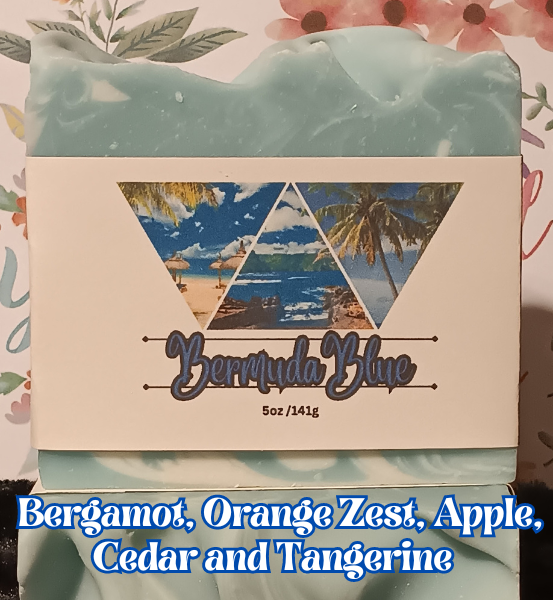 BDS BermudaBlue *Handmade Natural Soap (5oz Bar)