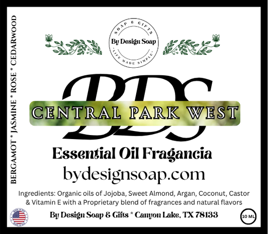 Central Park West * Essential Oil Body Fragrance (10ml)