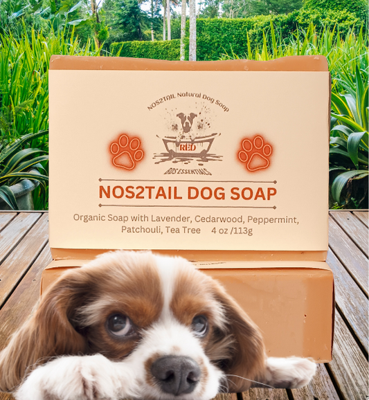 NOS2TAIL Natural Dog Soap Red Edition *4oz