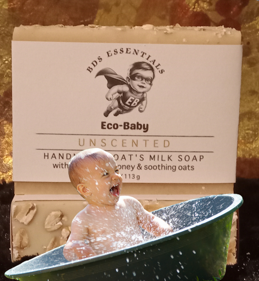 BDS Eco-Baby Natural Baby Soap *Handmade Goats Milk Soap (4oz)