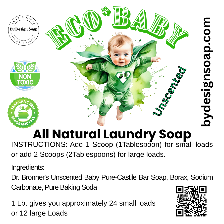 BDS All-Natural Baby Laundry Soap *Unscented