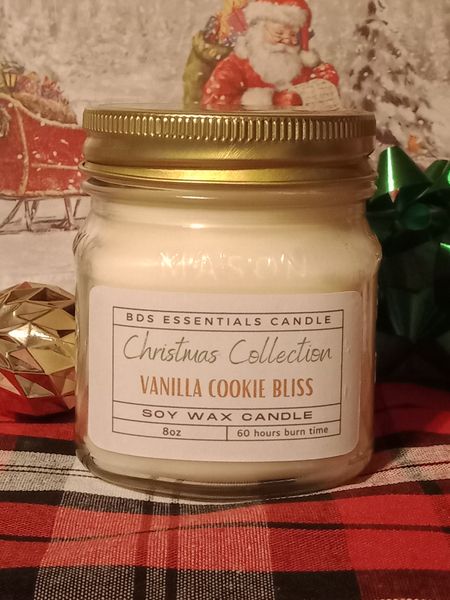 BDS Vanilla Cookie Bliss *Wood Wick Soy\Wax Candle (8oz)