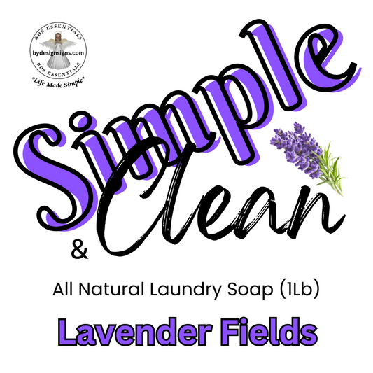 BDS All-Natural Laundry Soap *Lavender Fields (1lb)