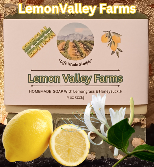 BDS LemonValley Farms * Homemade Natural Soap (4oz)