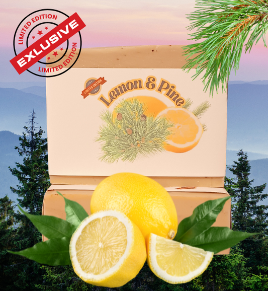 BDS Lemon & Pine *Handmade Natural Soap (4oz Bar)