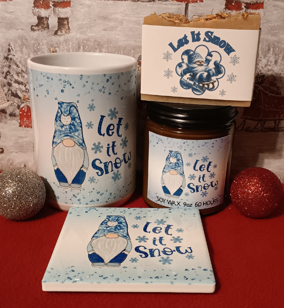 BDS "Let It Snow Gnome" Gift Set