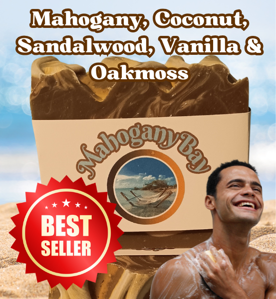 MahoganyBay *Handmade Natural Soap (5oz Bar)