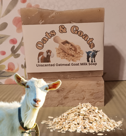 BDS Unscented Oatmeal Goat Milk Soap *Vivid Natural Soap