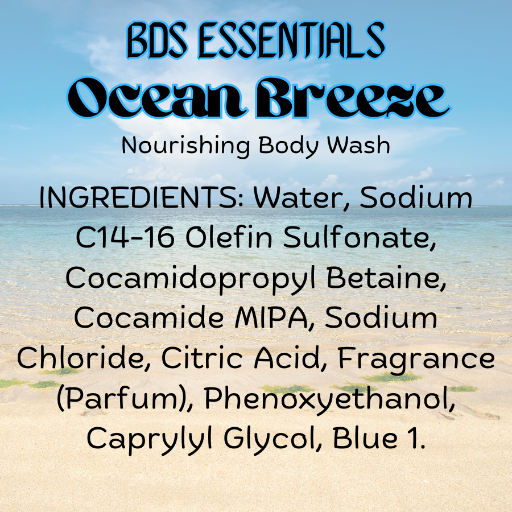 BDS Ocean Breeze Body Wash (8oz)