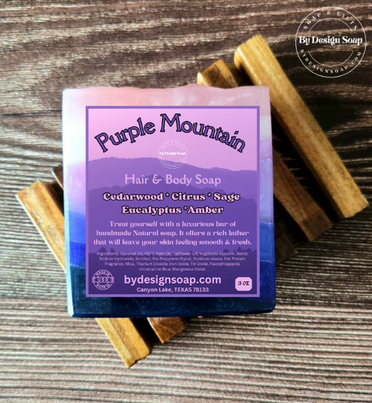 Purple Mountain *Handmade Glycerin Soap (5oz)