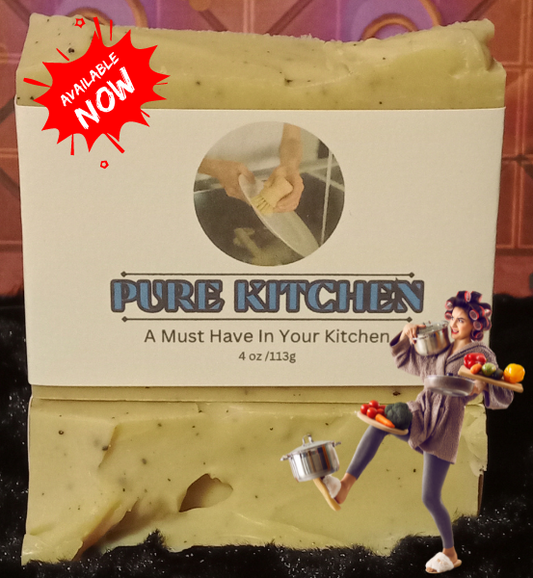 BDS PURE Kitchen *Handmade All Natural Dish & Hand Soap (4oz Bar)