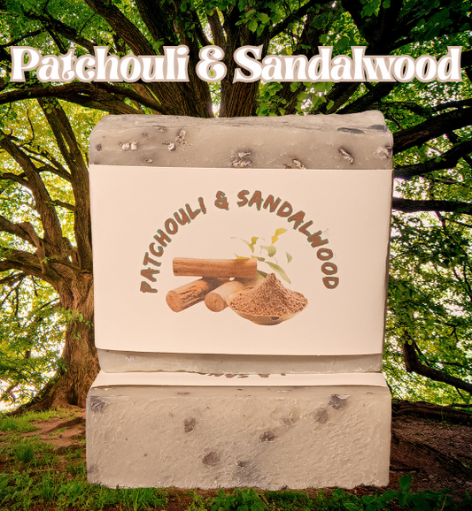 BDS Patchouli & Sandalwood *Handmade Natural Soap