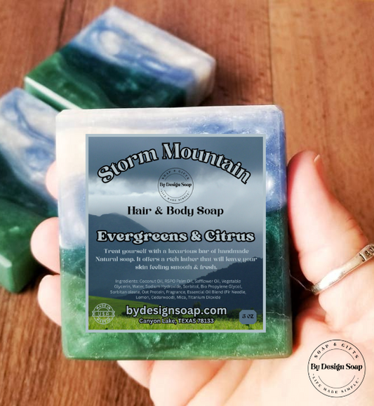 Storm Mountain *Handmade Glycerin Soap (5oz)