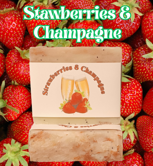 BDS Strawberries & Champagne *Handmade Natural Soap (4oz)