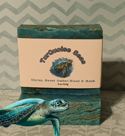 BDS TurQuoise Seas *Vivid Natural Soap (4oz)