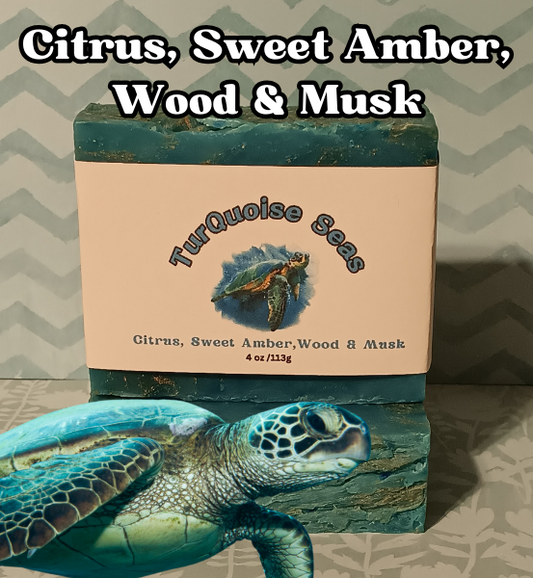 BDS TurQuoise Seas *Vivid Natural Soap (4oz)