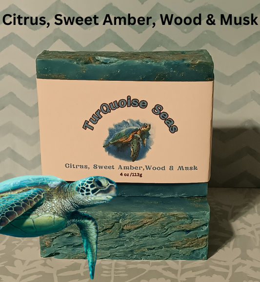 BDS TurQuoise Seas *Vivid Natural Soap (4oz)