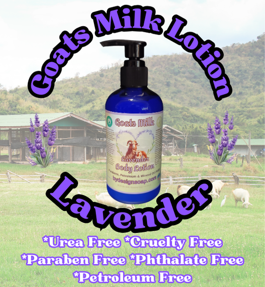BDS Goats Milk Face & Body Lotion *Lavender (8oz)
