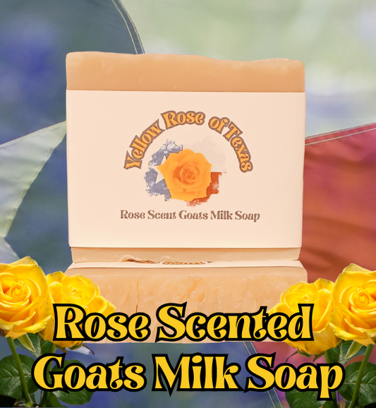 BDS Yellow Rose of Texas *Homemade Goats Milk Natural Soap