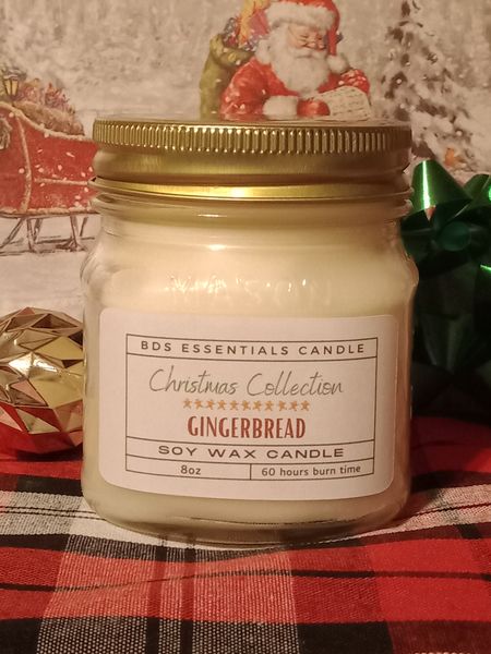 Gingerbread *Wood Wick Soy\Wax Candle (8oz)