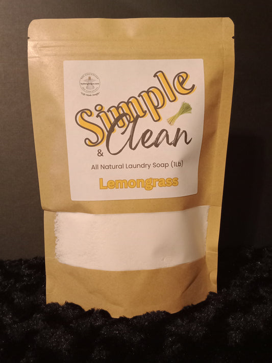 BDS All-Natural Laundry Soap *Lemongrass (1lb)